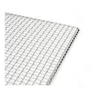 GIOPSQ Square BBQ Grill 304 Stainless Steel Mesh BBQ Grill Grate Grid Wire Rack Charcoal Cooking Baking Net Barbecue 47 Sizes rewr/A/60x60CM