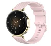 GIOPUEY 18mm Strap Compatible with Hama Smartwatch 7000, Soft silicone Watch Strap Replacement [Wear-resistant] [breathable] - Pink