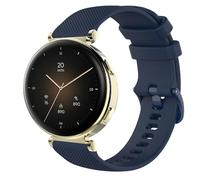GIOPUEY 18mm Strap Compatible with Hama Smartwatch 7000, Soft silicone Watch Strap Replacement [Wear-resistant] [breathable] - Dark Blue