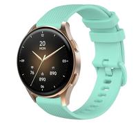 GIOPUEY 18mm Strap Compatible with Hama Smartwatch 8900 1,32, Soft silicone Watch Strap Replacement [Wear-resistant] [breathable] - Green
