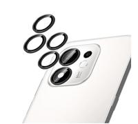 GIOPUEY 2 Pack Camera Lens Protector Compatible with Honor 600 Smart 5G,[Full Protection][Double protection] Metal + Tempered Glass, Camera Protector - black