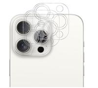 GIOPUEY 2 Pack Camera Lens Protector Compatible with iPhone 15 Pro/15 Pro Max, HD Tempered Glass [Ultra Thin] Camera Protector