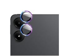 GIOPUEY 2 Pack Camera Lens Protector Compatible with Xiaomi Pad Mini 8.7 2025,[Full Protection][Double protection] Metal + Tempered Glass, Camera Protector - Colorful