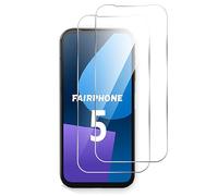 GIOPUEY [2 Pack Screen Protector Compatible with Fairphone 5, High Transmittance Glass, Scratch Resistant, Case Friendly, OilProof, Tempered Glass for Fairphone 5