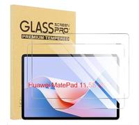 GIOPUEY [2 Pack Screen Protector Compatible with Huawei MatePad 11.5S 2024, High Transmittance Glass, Scratch Resistant, Case Friendly, OilProof, Tempered Glass for Huawei MatePad 11.5S 2024