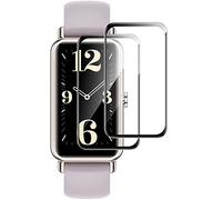 GIOPUEY [2 Pack Screen Protector for Huawei Watch Fit Mini, [ Full Coverage] Composite material Screen Protective Film, [Anti-Bubble] [Wear-resistant] - Transparent
