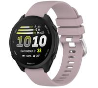 GIOPUEY 20mm Strap Compatible with Garmin Forerunner 70/170/170 Music, Soft silicone Watch Strap Replacement [Wear-resistant] [breathable] - purple