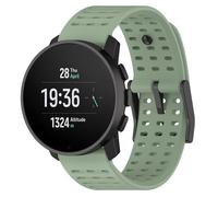 GIOPUEY 22mm Correas Compatible con SUUNTO Vertical 2/Vertical/Race 2/Race/Race-S, Suave silicona La Correa [Resistente al Desgaste] [Transpirable] Pulsera - matcha green