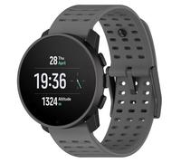 GIOPUEY 22mm Correas Compatible con SUUNTO Vertical 2/Vertical/Race 2/Race/Race-S, Suave silicona La Correa [Resistente al Desgaste] [Transpirable] Pulsera - grey