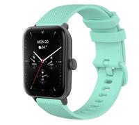 GIOPUEY 22mm Strap Compatible with -Hama Smartwatch 6010, Soft silicone Watch Strap Replacement [Wear-resistant] [breathable] - Green