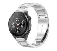 GIOPUEY 22mm Strap Compatible with Hama Smartwatch 9000/7010/6910/5000, stainless steel Watch Strap Replacement [Wear-resistant] [light] - silver