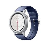 GIOPUEY 22mm Strap Compatible with Nothing CMF Watch 3 Pro/Watch Pro/Pro 2, Genuine leather Watch Strap Replacement [Wear-resistant] [breathable] - Navy blue