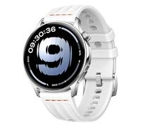 GIOPUEY 22mm Strap Compatible with OPPO Watch S/X/X2/X3/OnePlus Watch Lite/4/3/2/2R, Soft silicone Watch Strap Replacement [Wear-resistant] [breathable] - white