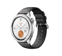 GIOPUEY 22mm Strap Compatible with Xiaomi Watch S4/S3/S2/S1 Active/Watch 2/2 Pro, Genuine leather Watch Strap Replacement [Wear-resistant] [breathable] - Black
