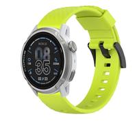 GIOPUEY 24mm Strap for COROS APEX 4 46mm, Soft silicone Sports Outdoor Watch Strap Replacement - Green