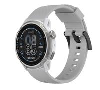 GIOPUEY 24mm Strap for COROS APEX 4 46mm, Soft silicone Sports Outdoor Watch Strap Replacement - Grey