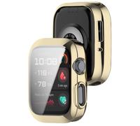 GIOPUEY 2Pcs Case for Huawei Watch D3 Cover Soft TPU | All Around Ultra-thin Scratches Resistant Cover, Transparent Screen Protector, Soft TPU, Gold
