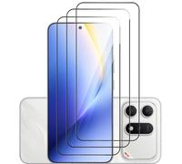 GIOPUEY [3 Pack Screen Protector Compatible with Honor Win Turbo, High Transmittance Glass, Scratch Resistant, Full Protection, OilProof, Tempered Glass