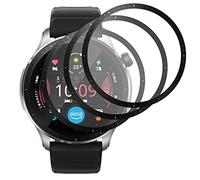 GIOPUEY [3 Pack] Screen Protector for Amazfit GTR 4, [ Full Coverage] Composite material Screen Protective Film, [Anti-Bubble] [Wear-resistant] - Transparent