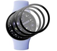 GIOPUEY 3 Pack Screen Protector for Google Pixel Watch 4 41mm, [Full Coverage] Composite material Screen Protective Film, [Anti-Bubble] [Wear-resistant] - Transparent