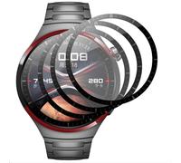 GIOPUEY 3 Pack Screen Protector for HUAWEI WATCH 4 Pro Space Edition, [Full Coverage] Composite material Screen Protective Film, [Anti-Bubble] [Wear-resistant] - Transparent