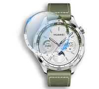 GIOPUEY 3 Pack Screen Protector for Huawei Watch GT 4 46mm, [ Full Coverage] Composite material Screen Protective Film, [Anti-Bubble] [Wear-resistant] - （green）