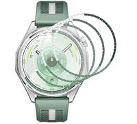 GIOPUEY 3 Pack Screen Protector for Huawei Watch GT 6 46mm, [Full Coverage] Composite material Screen Protective Film, [Anti-Bubble] [Wear-resistant] - green