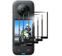 GIOPUEY 3 Pack Screen Protector for Insta360 X5, [Full Coverage] Composite material Screen Protective Film, [Anti-Bubble] [Wear-resistant] - Transparent