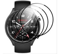 GIOPUEY 3 Pack Screen Protector for OnePlus Watch 2R, [Full Coverage] Composite material Screen Protective Film, [Anti-Bubble] [Wear-resistant] - Transparent