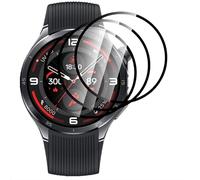GIOPUEY 3 Pack Screen Protector for OnePlus Watch 3, [Full Coverage] Composite material Screen Protective Film, [Anti-Bubble] [Wear-resistant] - Transparent