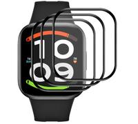 GIOPUEY 3 Pack Screen Protector for Xiaomi Redmi Watch 6 Active, [Full Coverage] Composite material Screen Protective Film, [Anti-Bubble] [Wear-resistant] - Transparent