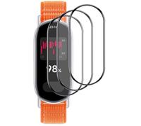 GIOPUEY 3 Pack Screen Protector for Xiaomi Smart Band 10, [Full Coverage] Composite material Screen Protective Film, [Anti-Bubble] [Wear-resistant] - Transparent