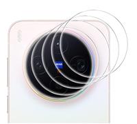 GIOPUEY 4 Pack Camera Lens Protector Compatible with VIVO X300, HD Tempered Glass [Ultra Thin] Camera Protector