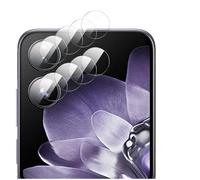 GIOPUEY 4 Pack Camera Lens Protector Compatible with Xiaomi Mix Flip 2, HD Tempered Glass [Ultra Thin] Camera Protector