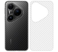 GIOPUEY Back Protector Flim Compatible with Huawei Pura 80 Pro, [4 Pack] 0.1mm Ultra Slim Soft Back Film Back Protector [Anti Fingerprint] [Non Slip]