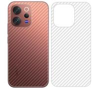 GIOPUEY Back Protector Flim Compatible with Vivo V70, [4 Pack] 0.1mm Ultra Slim Soft Back Film Back Protector [Anti Fingerprint] [Non Slip]