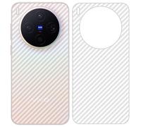 GIOPUEY Back Protector Flim Compatible with VIVO X300, [4 Pack] 0.1mm Ultra Slim Soft Back Film Back Protector [Anti Fingerprint] [Non Slip]