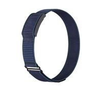 GIOPUEY Bicep Strap Compatible with Amazfit Helio Strap, ankle/arm band Soft Nylon Adjustable Bicep [Unisex] - Dark Blue