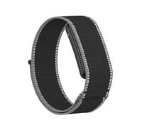 GIOPUEY Bicep Strap Compatible with Garmin CIRQA Smart Band, ankle/arm band Soft Nylon Adjustable Bicep [Unisex] - A-Black/Gary