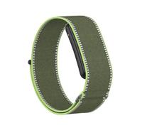 GIOPUEY Bicep Strap Compatible with Garmin CIRQA Smart Band, ankle/arm band Soft Nylon Adjustable Bicep [Unisex] - A-Green