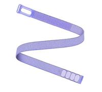 GIOPUEY Bicep Strap Compatible with Google Fitbit Air, ankle/arm band Soft Nylon Adjustable Bicep [Unisex] - Purple