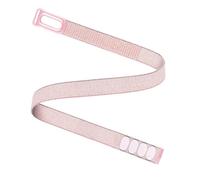 GIOPUEY Bicep Strap Compatible with Google Fitbit Air, ankle/arm band Soft Nylon Adjustable Bicep [Unisex] - Pink