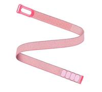 GIOPUEY Bicep Strap Compatible with Google Fitbit Air, ankle/arm band Soft Nylon Adjustable Bicep [Unisex] - Red