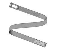 GIOPUEY Bicep Strap Compatible with Google Fitbit Air, ankle/arm band Soft Nylon Adjustable Bicep [Unisex] - DarkGray