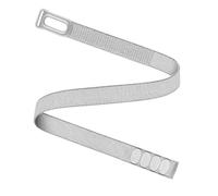 GIOPUEY Bicep Strap Compatible with Google Fitbit Air, ankle/arm band Soft Nylon Adjustable Bicep [Unisex] - LightGray