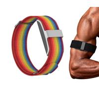 GIOPUEY Bicep Strap Compatible with Hume Band, ankle/arm band Soft Nylon Adjustable Bicep [Unisex] - Colourful