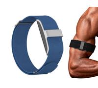 GIOPUEY Bicep Strap Compatible with Hume Band, ankle/arm band Soft Nylon Adjustable Bicep [Unisex] - DarkBlue