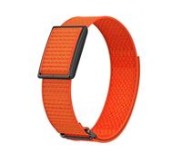 GIOPUEY Bicep Strap Compatible with POLAR Loop Strap, ankle/arm band Soft Nylon Adjustable Bicep [Unisex] - B-orange