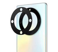 GIOPUEY Camera Lens Protector Compatible with Honor Magic 5 Lite,[2 Pack] Camera Lens Metal Protectors [Does Not Affect Imaging] 360° Camera Protection for Honor Magic 5 Lite (Black)