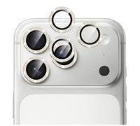 GIOPUEY Camera Lens Protector Compatible with iPhone 17 Pro/17 Pro Max, Bling Crystal Diamond Camera Protection Ring, Metal + Tempered Glass, Camera Protector - gold
